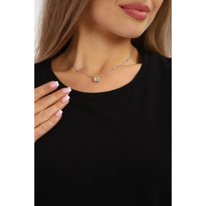 Костюм двойка женский №273 кулирка (р-ры: 48-58) черный