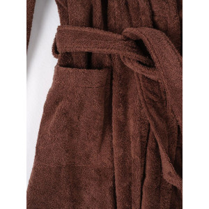 Халат унисекс махровый Urban Family (р-ры: 42-52) "Cocoa Brown" Халат унисекс махровый Urban Family (р-ры: 42-52) "Cocoa Brown"