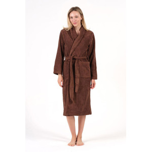 Халат унисекс махровый Urban Family (р-ры: 42-52) "Cocoa Brown" Халат унисекс махровый Urban Family (р-ры: 42-52) "Cocoa Brown"
