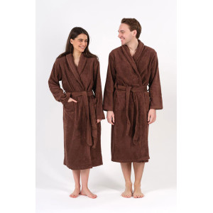 Халат унисекс махровый Urban Family (р-ры: 42-52) "Cocoa Brown" Халат унисекс махровый Urban Family (р-ры: 42-52) "Cocoa Brown"