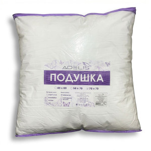 Подушка на молнии с бортом 4 см "Лебяжий пух" микрофибра Подушка на молнии с бортом 4 см "Лебяжий пух" микрофибра
