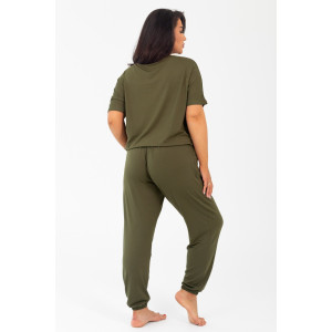 Костюм двойка женский ВИ-21 "Лондон" вискоза (р-ры: 48-56) хаки Костюм двойка женский ВИ-21 "Лондон" вискоза (р-ры: 48-56) хаки