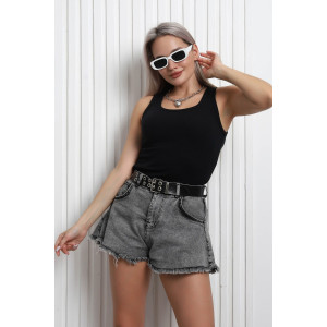 Майка женская WМЖ0030 кашкорсе (р-ры: XS-XXL) черный Майка женская WМЖ0030 кашкорсе (р-ры: XS-XXL) черный