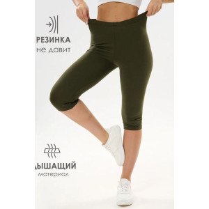 Бриджи женские №059908 кулирка (р-ры: 40-42) хаки Бриджи женские №059908 кулирка (р-ры: 40-42) хаки
