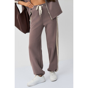 Костюм двойка женский №059831 11 хлопок стрейч (р-ры: M-XL) серый Костюм двойка женский №059831 11 хлопок стрейч (р-ры: M-XL) серый