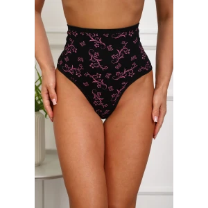 Трусы женские №86030 хлопок стрейч (р-ры: 52-56) черный Трусы женские №86030 хлопок стрейч (р-ры: 52-56) черный