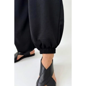 Брюки женские 0959-11 жатка (р-ры: 50-60) черный Брюки женские 0959-11 жатка (р-ры: 50-60) черный