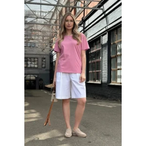 Футболка женская №1320-2 "Елена 2" кулирка (р-ры: 46-64) брусника Футболка женская №1320-2 "Елена 2" кулирка (р-ры: 46-64) брусника