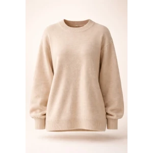 Джемпер женский №2701 "Eco Cashmere Beige" эко-кашемир (последний размер) светло-бежевый 42-50 Джемпер женский №2701 "Eco Cashmere Beige" эко-кашемир (последний размер) светло-бежевый 42-50