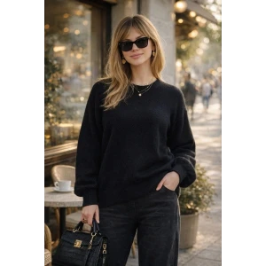 Джемпер женский №2701 "Eco Cashmere Beige" эко-кашемир (последний размер) черный 42-50 Джемпер женский №2701 "Eco Cashmere Beige" эко-кашемир (последний размер) черный 42-50