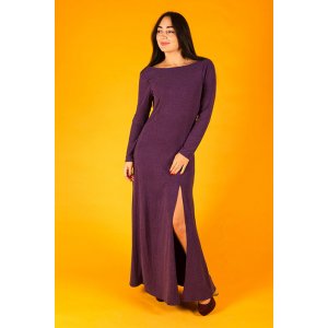 Платье вечернее П 111 ангора софт (р-ры: 42-50) фиолетовый