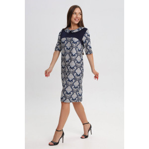 Платье женское П753.2 полиэстер (р-ры: 48-62) 