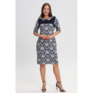 Платье женское П753.2 полиэстер (р-ры: 48-62) 