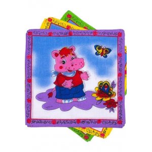 Детские носовые платки "Melagrana 45014" - упаковка 12 шт.