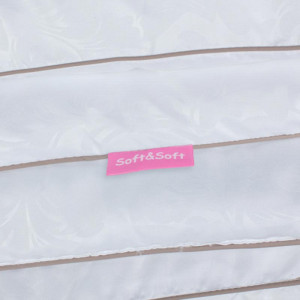 Одеяло "Soft&Soft" микрофибра с тиснением "Бамбук"
