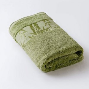 Полотенце махровое "Бамбук" салатовый (Luttuce Green)
