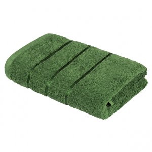Полотенце махровое "Египетский хлопок" зеленый (Meadow Green)