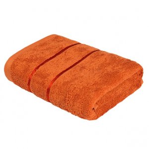 Полотенце махровое "Египетский хлопок" оранжевый (Harvest Pampkin)