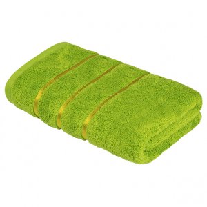 Полотенце махровое "Египетский хлопок" салатовый (Lime Green)