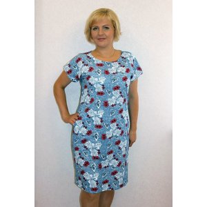 Платье женское П1061 кабартма (р-ры: 48-62)
