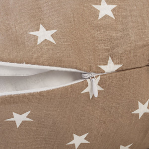 Подушка для беременных "MamaRelax" 1772 файбер цвет "Звёзды кофе"