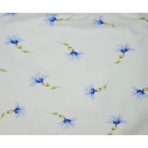 Трусы женские TS0040 хлопок+эластан (р-ры: M-3XL) голубые цветочки на белом Трусы женские TS0040 хлопок+эластан (р-ры: M-3XL) голубые цветочки на белом