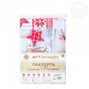 Скатерть из рогожки "Чудеса" Скатерть из рогожки "Чудеса"