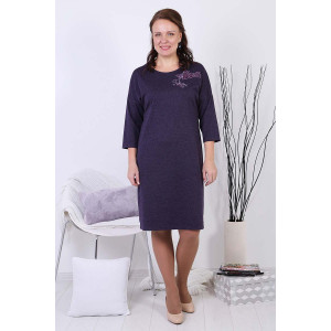 Платье женское "Далия" орландо (р-ры: 48-58) фиолетовый