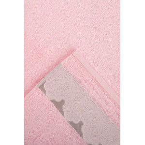 Полотенце махровое "Salvietta" розовый