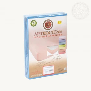 Простыня трикотажная на резинке "Ирис" Простыня трикотажная на резинке "Ирис"