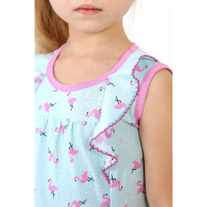 Сорочка детская "Фламинго-1" кулирка (р-ры: 104-146)