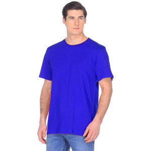 Мужская футболка "Гарант" хлопок (р-ры: S-3XL) ярко-синий