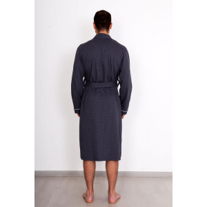 Халат мужской "Комфорт Б" кулирка (р-ры: 48-62) темно-серый