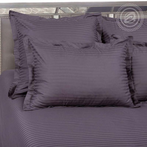 Постельное белье страйп-сатин "Мокрый асфальт"