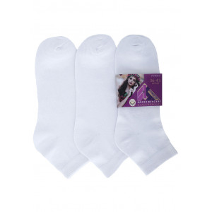 Носки женские 474-9014-H "Белые" - упаковка 12 пар