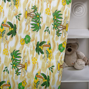 Одеяло-покрывало детское стеганое хлопок "Солнечный остров"