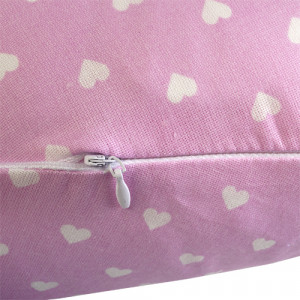 Подушка для беременных "MamaRelax" 1771 политерм (шарики) цвет "Сердечки розовый"