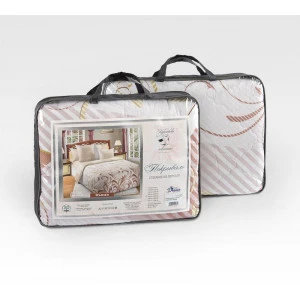Покрывало стеганое перкаль "Нежная фиалка" Покрывало стеганое перкаль "Нежная фиалка"