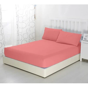 Простыня трикотажная на резинке 120 г/м2 "Коралловый" Простыня трикотажная на резинке 120 г/м2 "Коралловый"