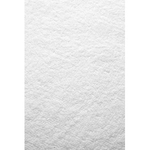 Полотенце махровое гладкокрашеное "Deluxe" белый