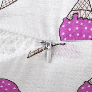 Подушка для беременных "MamaRelax" 1772 файбер цвет "Мороженое" фуксия