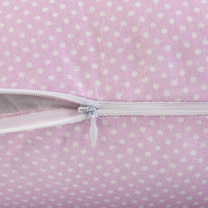 Подушка для беременных "MamaRelax" 1772 файбер цвет "Горошек" розовый