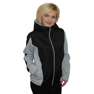 Куртка женская К478.1 футер 3-х нитка с начесом+ультрастеп (р-ры: 48-62) 