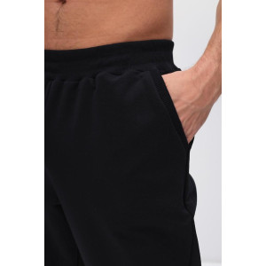 Костюм двойка мужской "Спарта" футер 2-х нитка (р-ры: 48-58) черный