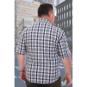 Рубашка мужская "Титан" шотландка (р-ры: 62-68)