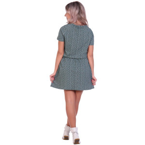 Платье женское П-014 кулирка (р-ры: 44-56) зеленый