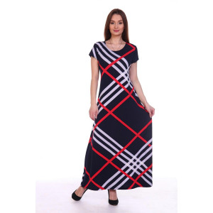 Платье женское 727 вискоза (р-ры: 48-58) красный