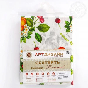 Скатерть из рогожки "Каравай" Скатерть из рогожки "Каравай"