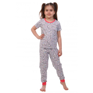 Пижама детская "Бамбино" кулирка (р-ры: 28-36) меланж