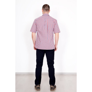 Рубашка мужская "Оливер" сорочечная ткань (р-ры: 40-49 по вороту)